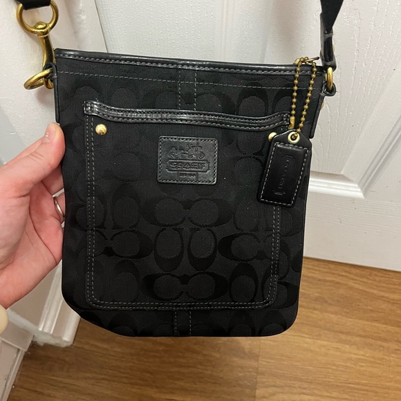 Coach Handbags - Black Coach Crossbody